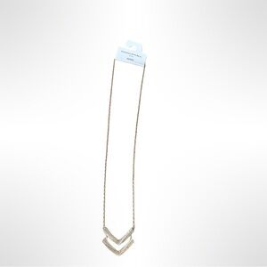 Banana Republic Gold Chevron Necklace